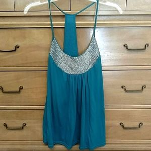 Gorgeous sparkle tank, size Large